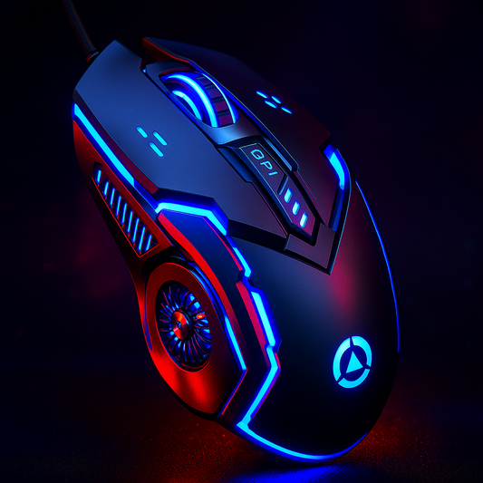 „G5 Wired Gaming Mouse – RGB, 6 Tasten, Makros“