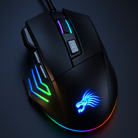 „Shunmaii Gaming Maus – 5500 DPI, 7 Buttons, USB“