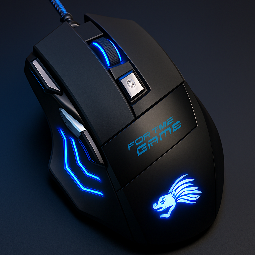 „Shunmaii Gaming Maus – 5500 DPI, 7 Buttons, USB“