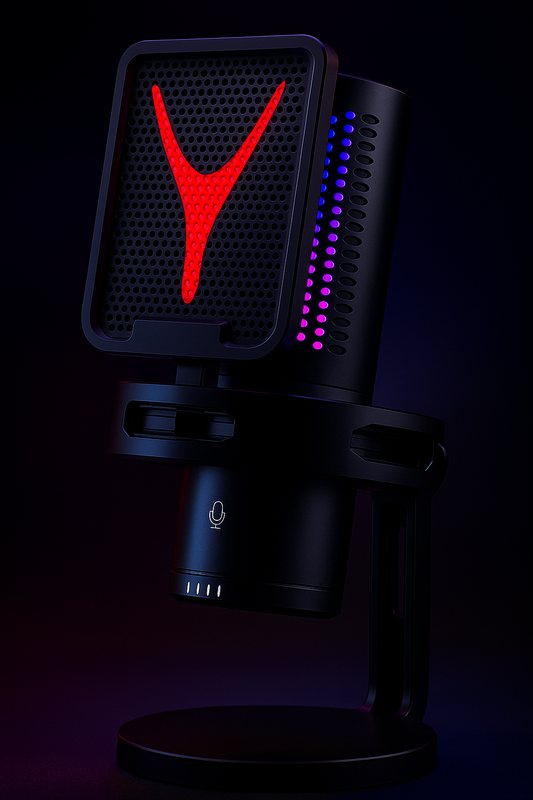 „AYEBEAU RGB Kondensator Mikrofon – USB, Studio & Gaming“