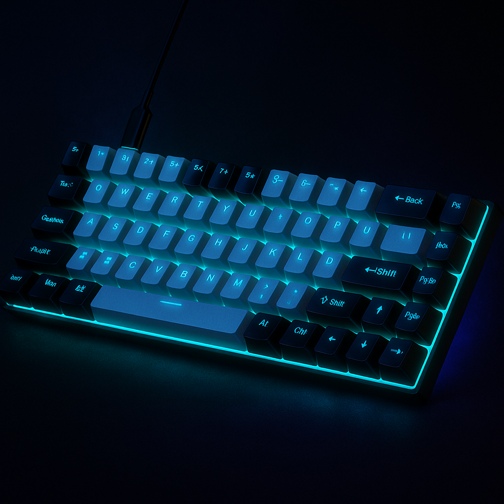 „V800 Gaming Tastatur – Mechanisch, Hot-Swap, RGB“